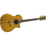 Dean Exotica Zebrawood Acoustic-Electric Guitar Natural