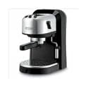 DeLonghi EC270 15-Bar-Pump Espresso Machine, Black and Stainless
