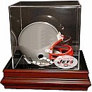 New York Jets Boardroom Mini Helmet Display Case
