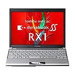 東芝 SS RX1 SA106E/2W U7500/12WX/1G/80G/11a.b.g/XP Pro/HDD PPR1SACEPZ3UKD