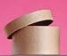 3" Small Round Paper Mache Boxes with Lids - Package of 12 Boxes