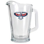 Atlanta Hawks NBA 60oz Glass Pitcher - Primary Logo