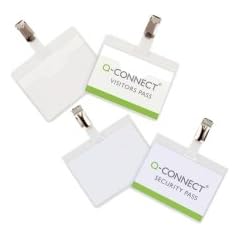 Q-Connect KF01560 Besucher-Namensschild 60 x 90 mm 25 St�ck
