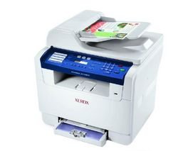 Xerox Phaser 6110MFP - Multifunction ( printer / copier / scanner ) - color - laser - copying (up to): 16 ppm (mono) / 4 ppm (color) - printing (up to): 16 ppm (mono) / 4 ppm (color) - 150 sheets - Hi-Speed USB, 10/100 Base-TX, USB host