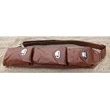 Sucaro Smooth Tan Leather Freedom Strap with Drop Lock Closures