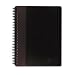 TOPS 25434 Executive notebook, textured, leatherette, 10-1/2 x 8, burgundy/black Image
