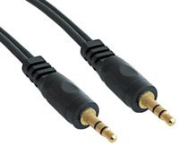 3m 3.5mm Jack Cable - Premium Quality / 24k Gold Plated / Audio / Stereo / Male to Male