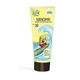 SpongeBob Squarepants Childrens Sunscreen SPF 30 Hypoallergenic