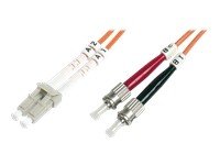 DIGITUS LWL Patchkabel LC/ST 50/125um 3m Multimode Duplex Halogenfrei bis 1Gbit mit Messpr Preisvergleich