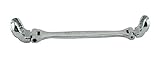 GreatNeck FNW37 Flexible Line Wrench, 3/8-Inch by 7/16-Inch [並行輸入品]