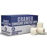285102 Tape Co-Stretch Athletic 2x5yd White 24 Per Case Part No. 285102 by- Cramer Products