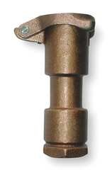 Industrial Grade 4NDN8 Quick Coupling Valve, 3/4 In, FNPT, Brass