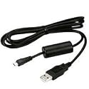USB Computer to Camera Cable for Panasonic Lumix DMC-G1, DMC-G2, DMC-G10, DMC-G10K, DMC-GF1, DMC-LS1, DMC-LS2, DMC-LS3, DMC-LS70, DMC-LS75, DMC-LS80, DMC-LS85, DMC-LZ1, DMC-LZ2, DMC-LZ3, DMC-LZ4, DMC-LZ5, DMC-LZ6, DMC-LZ7, DMC-LZ8, DMC-LZ10, DMC-LX1, DMC-LX2, DMC-LX3, DMC-TZ1, DMC-TZ2, DMC-TZ3, DMC-TZ4, DMC-TZ5, DMC-TZ8, DMC-TZ11, DMC-TZ15, DMC-TZ24, DMC-ZX1, DMC-ZX3, DMC-L10, DMC-ZR1, DMC-ZR3