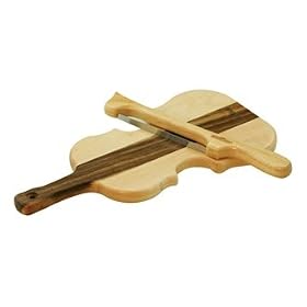 Fiddle Board & Cheese Knife Set by Mountain Woods