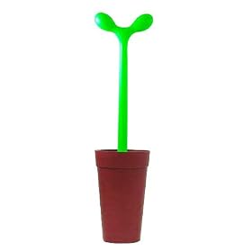 A di ALESSI �g�C���u���V "Merdolino" �u���E�� ASG04 BR