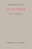 Produkt-Bild: Festschrift Ulf Doepner: zum 65. Geburtstag