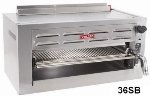 Vulcan Hart 36SBI Salamander Broiler Gas 36 Wide 33 000 BTU Burners Range or Counter Mount