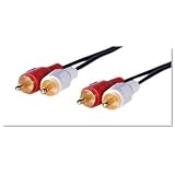 アクロス RCAロングケーブル 10m RCA2ピンオス-RCA2ピンオス AVC-211