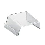 Expressions Mesh Phone Stand with Memo Pad Holder, Pewter ELD22154