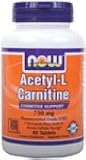 Acetyl-L-Carnitine Powder by NOW Foods - (750mg - 90 Tablets)