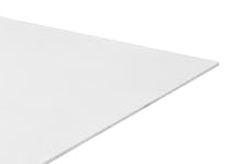 White PVC Sheet, Type 1, 1/8" Thick 12" x 24"