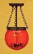 Bell Jar Pumpkin Style Chandelier 3 Candle by Fourteenth Colony