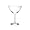 Alessi Mami - Martini Crystal Glass 6 pc.