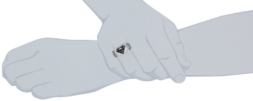 Stainless+steel+superman+ring