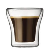 Bodum Assam Double-Wall Shot/Espresso Glasses, Set of 2