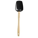 Le Creuset Large Spatula Spoon, Black Onyx