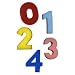 Numbers Sponge Painting Set