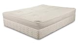 Full Natura Organic Latex Organic Silhouette Plush Mattress Set