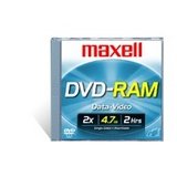 1-pack DVD-RAM Media 4.7GB Rewrite