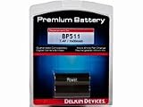 Delkin Devices DD/BP-511 Replacement Battery for Canon BP-511