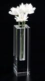 DONOVAN BUD VASE - DONOVAN 7.25 INCH CRYSTAL BUD VASE