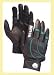 Ruger RG-8903K Medium-Large Goat Skin Shooting Gloves - Black-Green