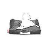 FATBOY Doggielounge big anthrazit! Hundekissen Original, Sitzsack fuer den Hund, Hundebett, Doggybag gross!