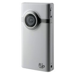 Flip Mino Camcorder, 60 Minutes (White)