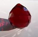 40mm Red Crystal Ball Prisms #1701-40