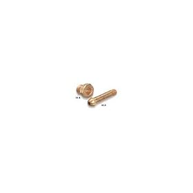 Buy 1 4 NPT X 3 1 2 Long Male Brass Regulator Nipple CGA 500 510 580 590 by Western Enterprises now!