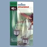 SYLVANIA LIGHTING 60W/B13/CLR/CD2 CLEAR FAN BULB 60W (PACK OF 6)