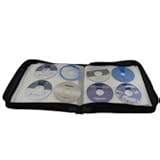 Inland Cd/Dvd Carrying Case 256 Capacity Perfect For Storing Cds Dvds & Vcds
