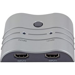 GE 22714 HDMI Switch Connects Two HDMI Sources to Single Display