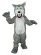 Timber Wolf Adult Mascot Costume