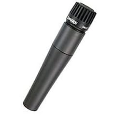 SHURE SM 57 LCE - Legend�res Instrumenten Mikrofon (Dynamisch - Unidirectional) inkl. Mikrofontasche , Mikrofonklemme und Reduzierst�ck