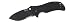 Kai Zero Tolerance 0350ST Black Stainless Blade with Partial Serration