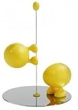 Alessi Lilliput Salt and Pepper Shakers by Stefano Giovannoni Yellow