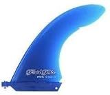 FCS 7 Ezi Trim Fluid Foil Performance Glass Longboard Center Fin-Blue