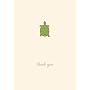 Graphique de France Turtle Boxed Thank You Notes, 4.25 x 5.5 Inches, Cream (L819CB)