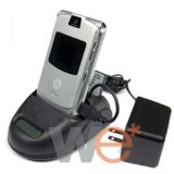 Dual Desktop Charger for Motorola V3/V3c Razr